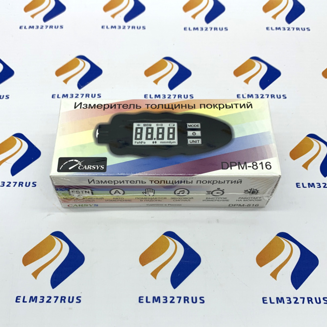 Морозостойкий толщиномер CARSYS DPM-816 Pro (красный)