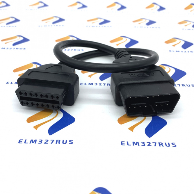 Удлинитель OBD2, длина 20 см.