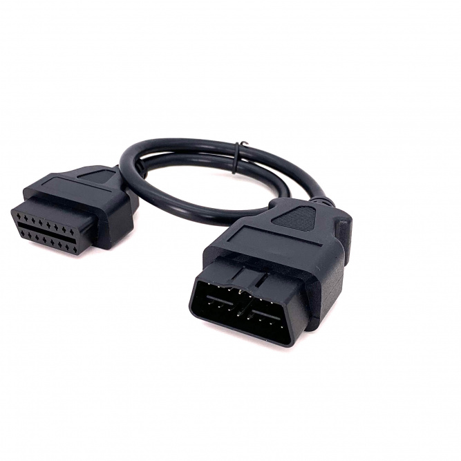 Удлинитель OBD2, длина 20 см.