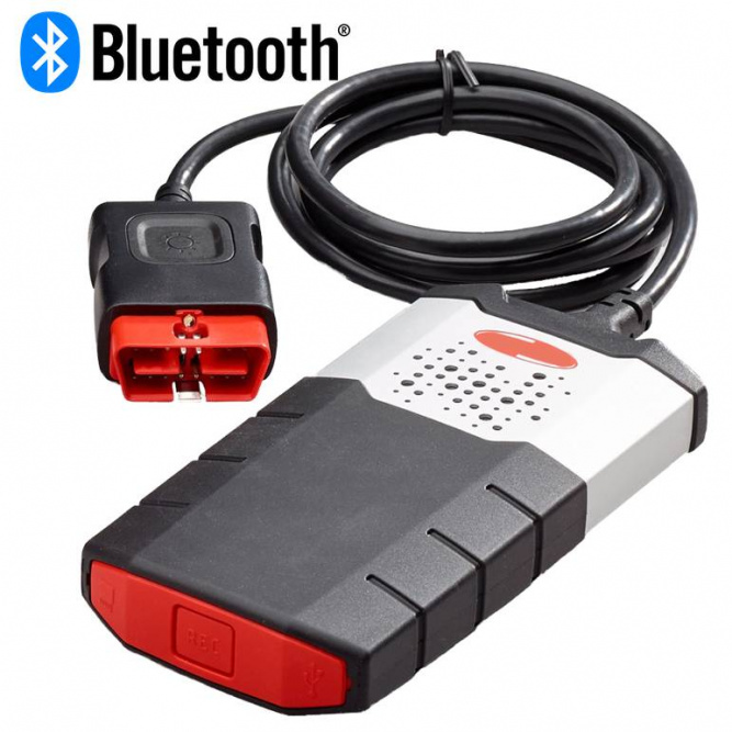 Автосканер Делфи Pro (золотая плата) USB + Bluetooth