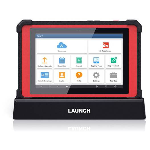 Диагностический сканер LAUNCH X431 PAD V (Версия 2019)