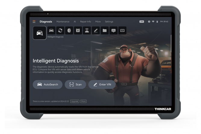 Автосканер THINKTOOL Expert 399