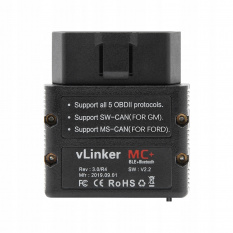 Диагностический адаптер Vgate vLinker MC+ (BLE+Bluetooth 4.0)