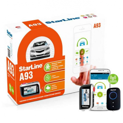 Автосигнализация StarLine A93 GSM (3 sim) &mdash; 