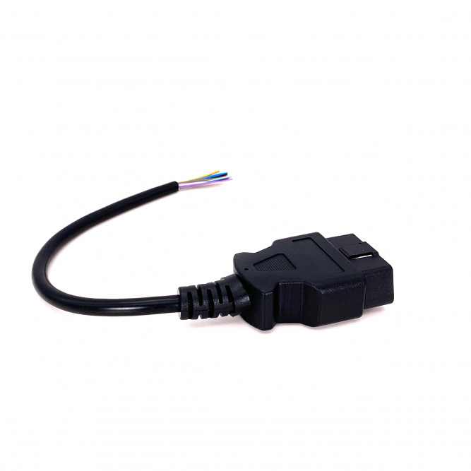 Штекер OBD2 (папа) с проводом