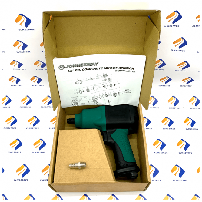Гайковерт пневматический ударный композитный Jonnesway JAI-1114 1/2&amp;quot;DR 9500 об/мин., 1356 Нм