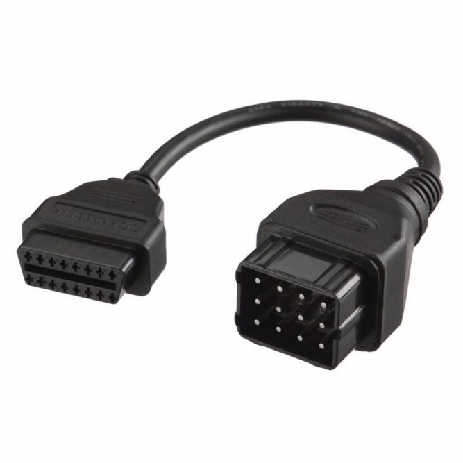 Переходник OBD2-GAZ 12 pin для Сканматик 3