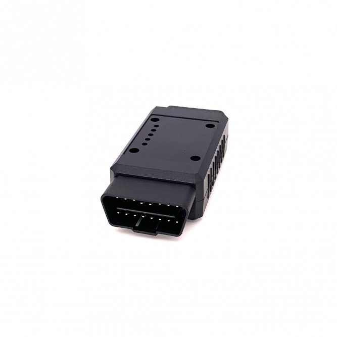 Корпус адаптера (переходника) OBD2 папа-мама с пинами разборный