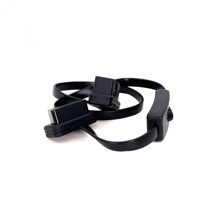 Удлинитель OBD2 60 см. с выключателем питания